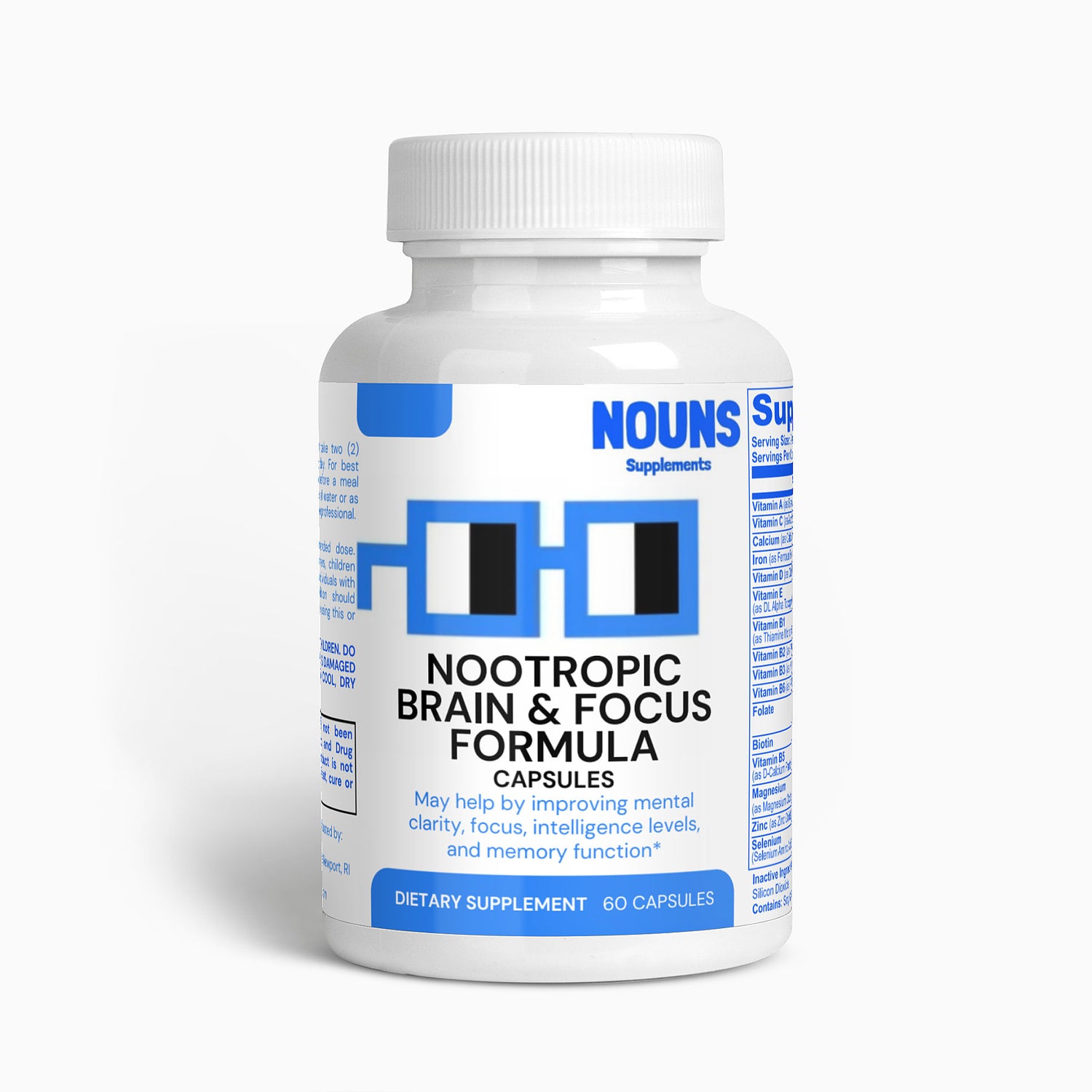 Nootropic Brain & Focus Formula ⌐◨-◨