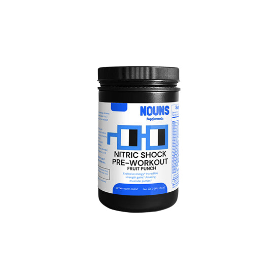 Nitric Shock Pre-Workout Powder (Fruit Punch)