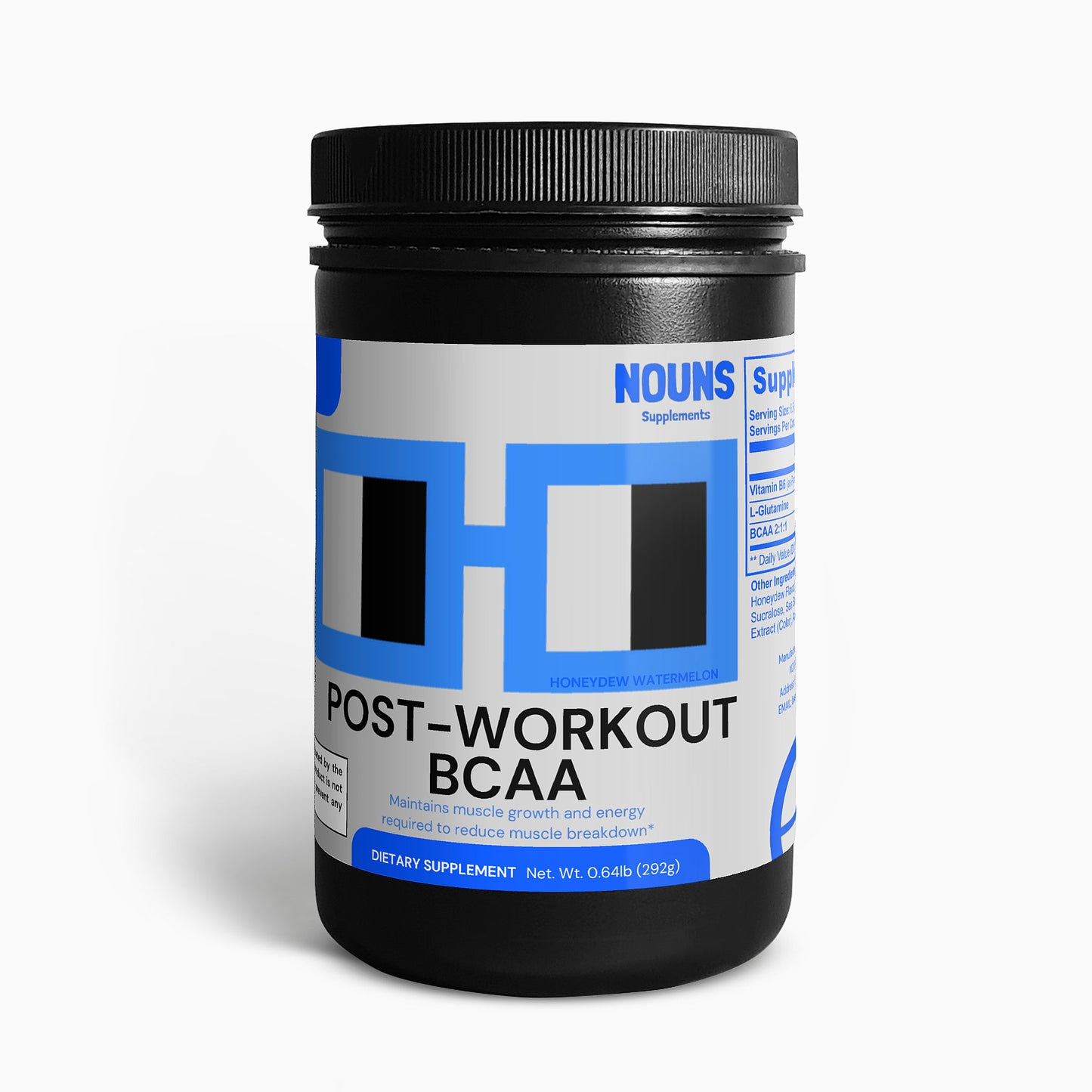 BCAA Post Workout Powder (Honeydew/Watermelon)