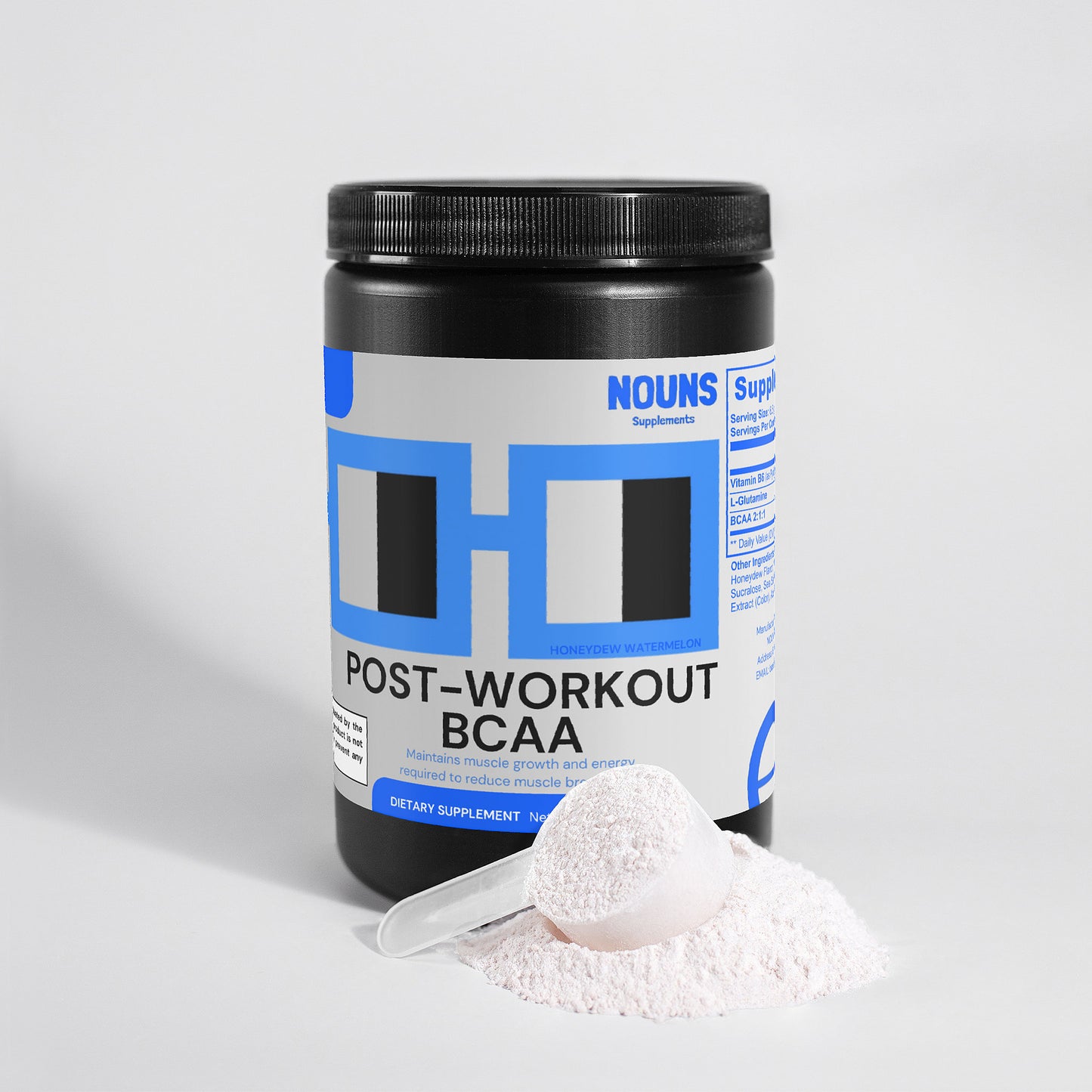 BCAA Post Workout Powder (Honeydew/Watermelon)