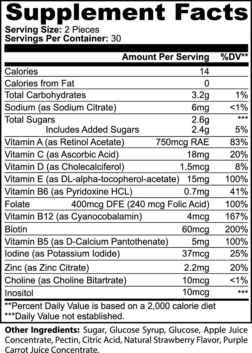 Multivitamin Gummies